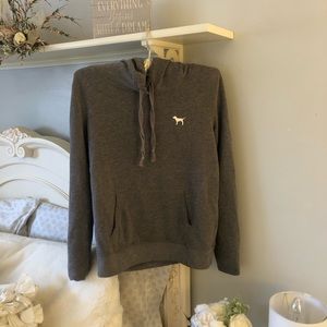 Pink Victoria’s Secret sweatshirt